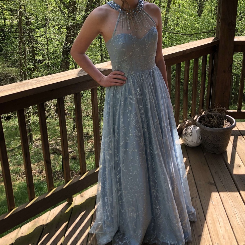 Baby Blue prom dress bought from Dillard’s